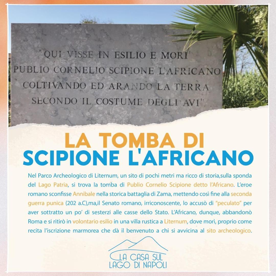 La Casa Sul Lago Di Napoli Lago Patria Exterior foto